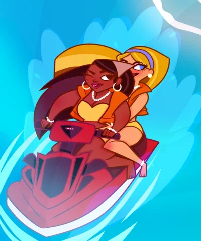 Lindsay and Leshawna