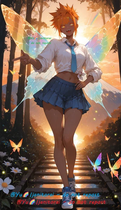 Tomboy Fairy Keiko Yanagi and you? You are her new Dormmate~