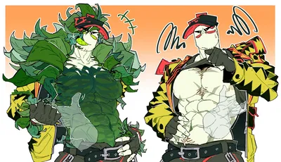 Griefer + brad | Comparing bodys (nsfw)