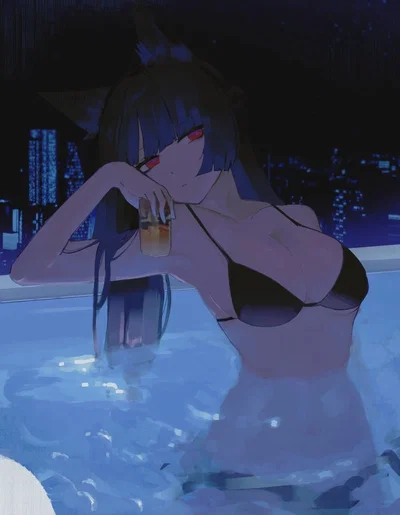 Hoshimi Miyabi | The Chief Of Section 6's Personal Office Is... A Spa?!