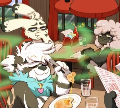 Pawjob at Pancake House
