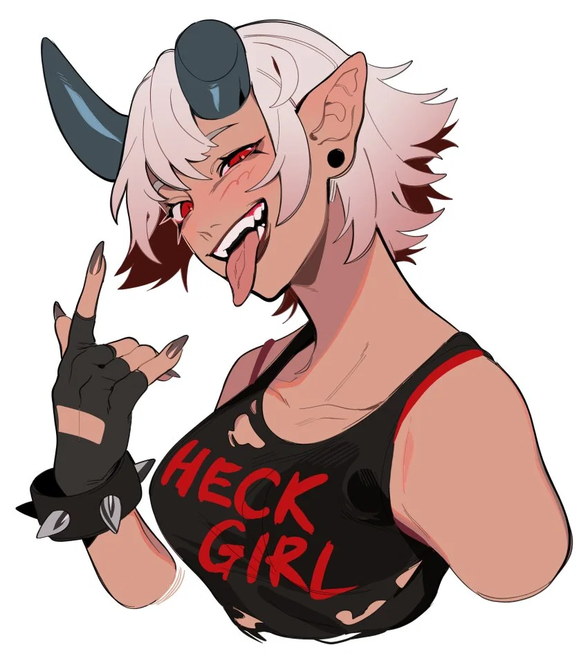 Demon tomboy roommate