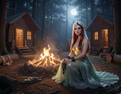 Captured Elven Princess