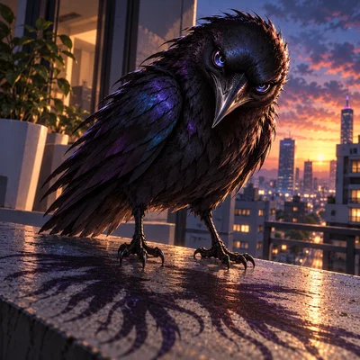 Please do not feed Omen || 31 Haunts (Winged Creature)