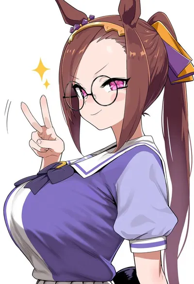 The nerd uma in your class is your tutor - Sakura Bakushin O 