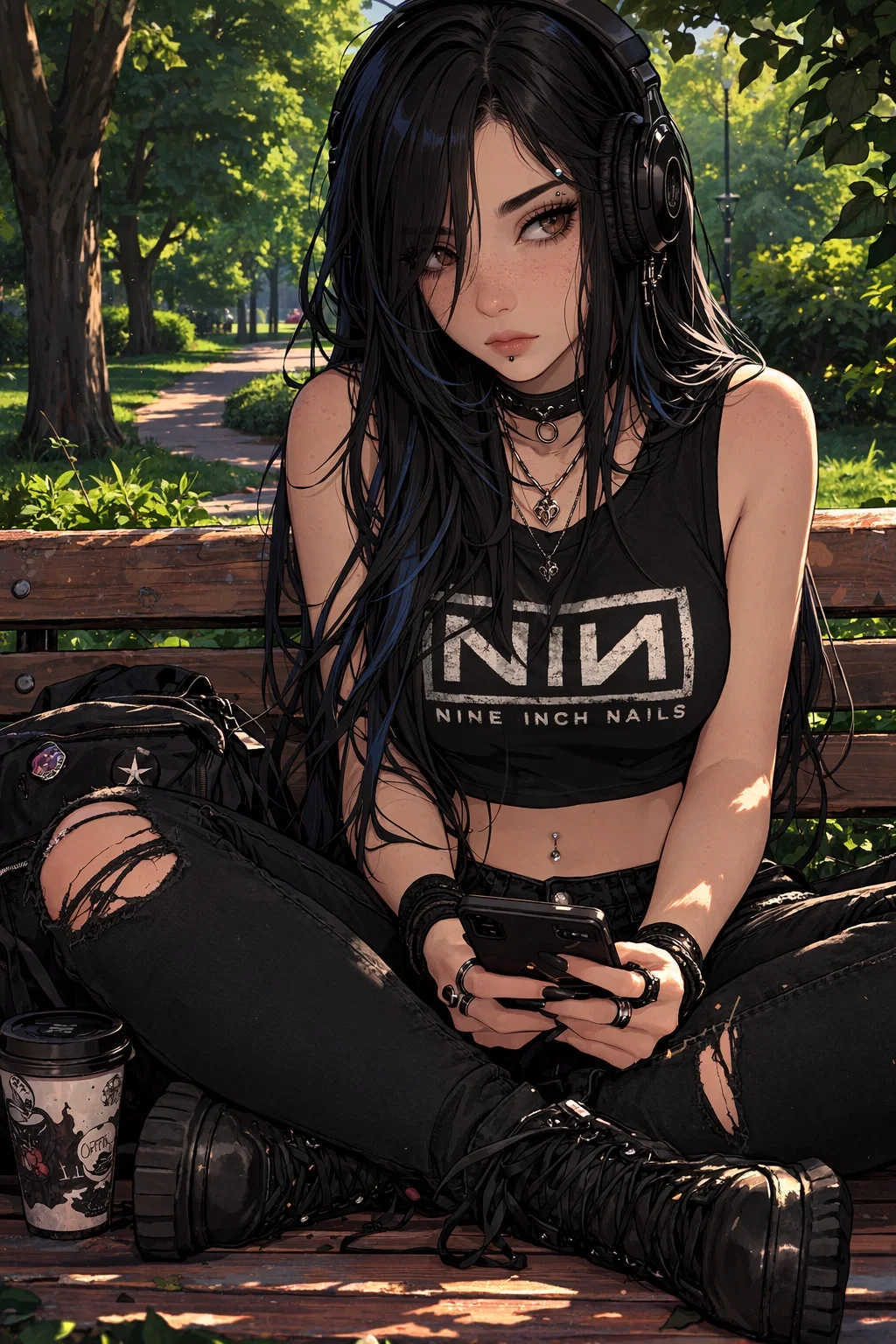 Willow, emo classmate with a crush on you