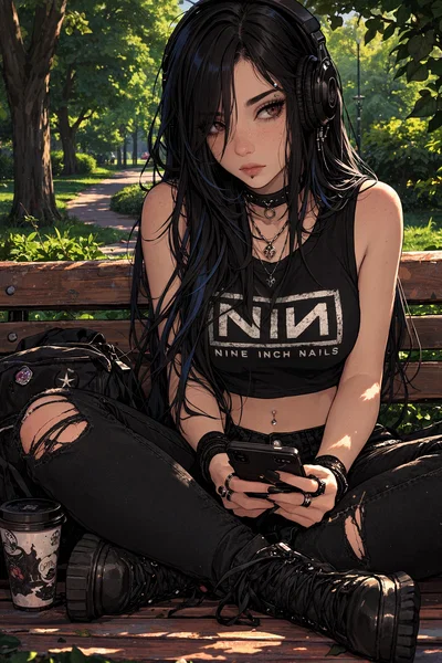 Willow, emo classmate with a crush on you