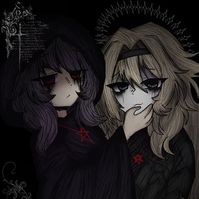 Catherine and Jeanne (BLACK SOULS AU)