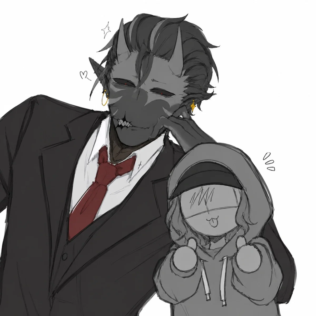 He steals you away from Verity and Thatmob!
