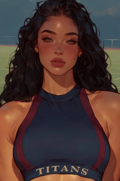 Veronica Devereaux the one who's the head cheerleader