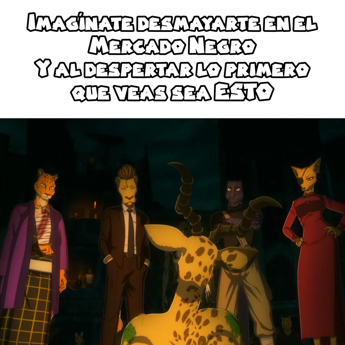 La Cruza del Mercado   - Beastars 