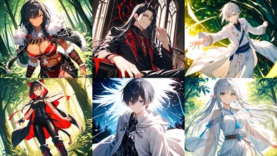 The Hero and his Party