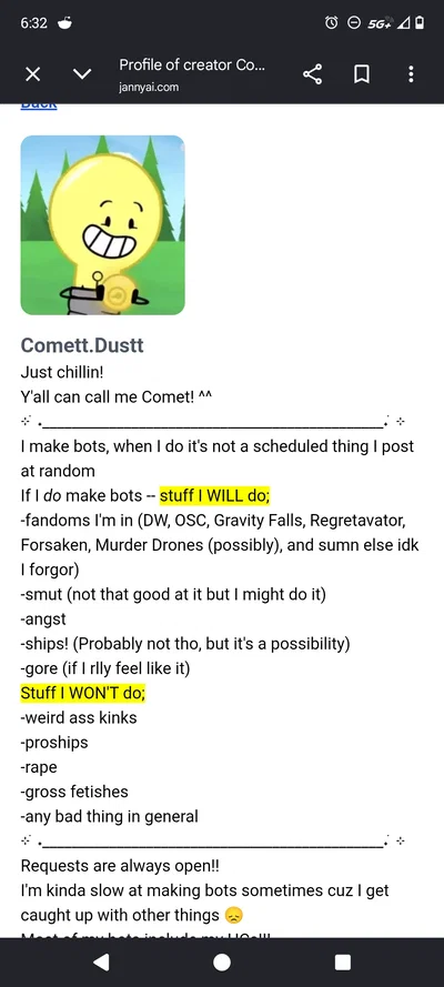 SMALL ANNOUNCEMENT