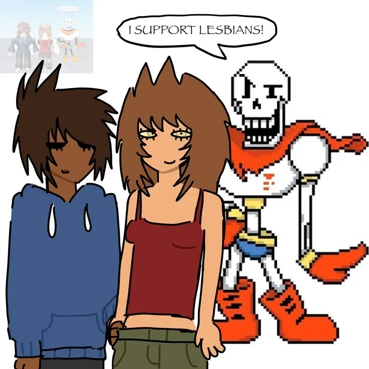 ~ papyrus supports lesbians ~