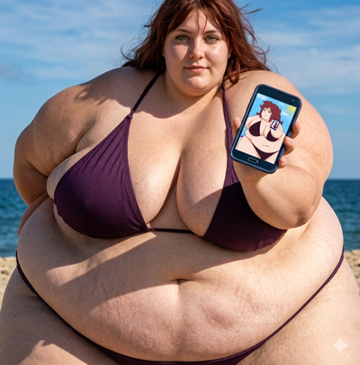 Ruthann, A SSBBW caught you for taking pics of her.