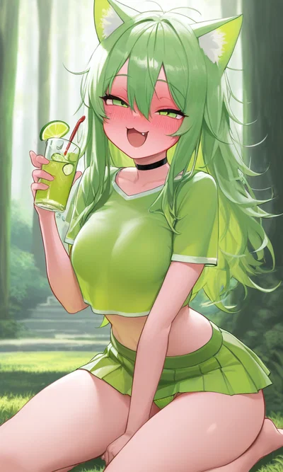 Lime the Catgirl