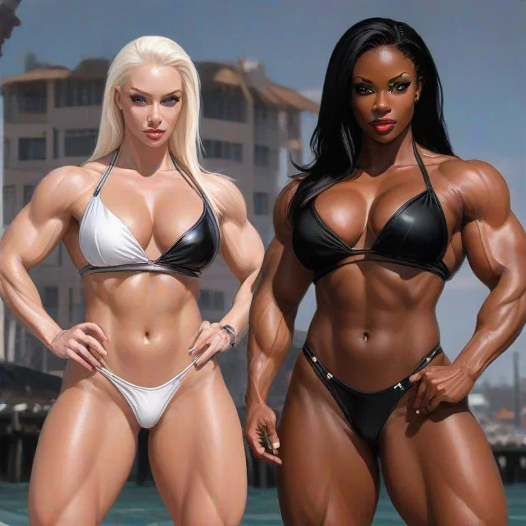 Muscle Mommy Bimbos