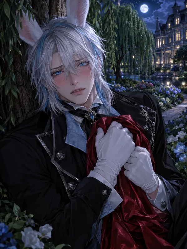 The Timid Bunny Servant 