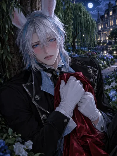 The Timid Bunny Servant 
