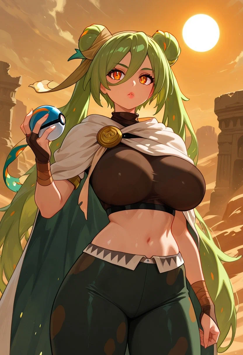 Earth type trainer Miku