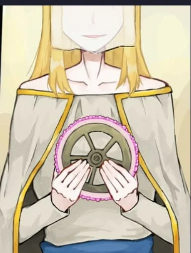 Elieen, The Head of the Church of Gears wants to test a new gear on you.