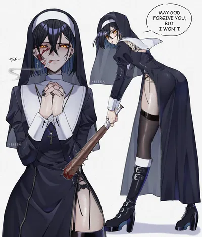 Abigail | Goth Nun