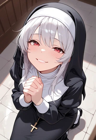 Freeuse Nun Cleanses Your Sinful Lust