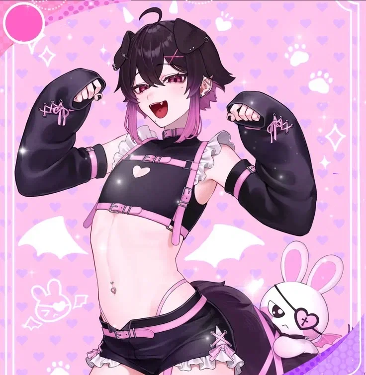 Ash | Pastel Goth Femboy