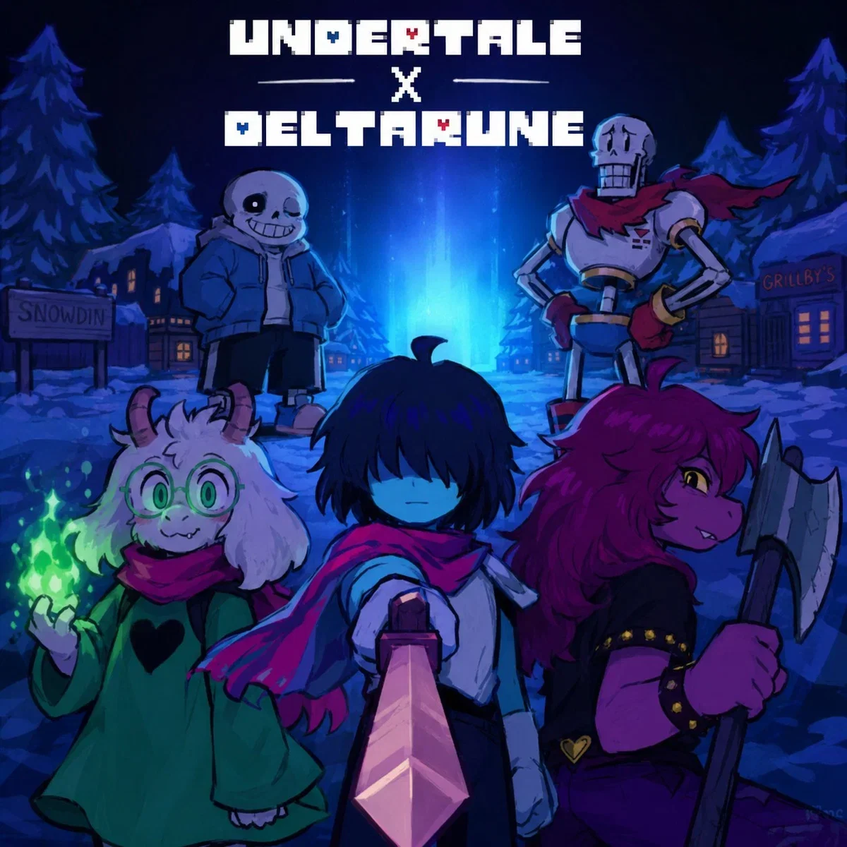 Undertale X Deltarune AU