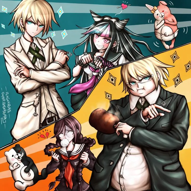 Byakuya togami and Twogami