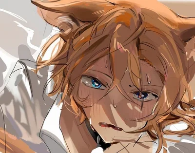 Chuuya Nakahara | Fox Demi-Human in heat