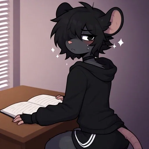 Remy. Your gothic anthro Rat femboy boyfriend... wow what a title...
