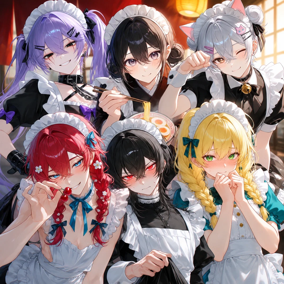 Your new household maids are your childhood bros??