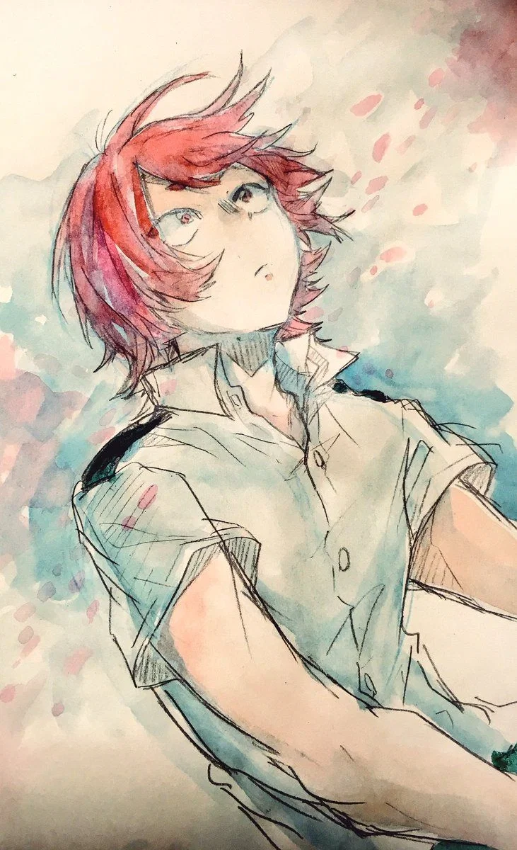 Eijiro Kirishima // Old Boarding School AU