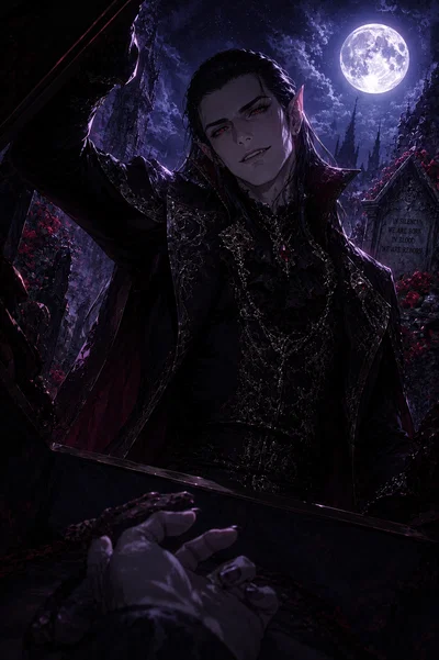 Lord Cazador Szarr  -  Congrats darling, you are his new spawn ! ( HIS 7 SPAWNS PROMPTED, AU, SA SURVIVOR )