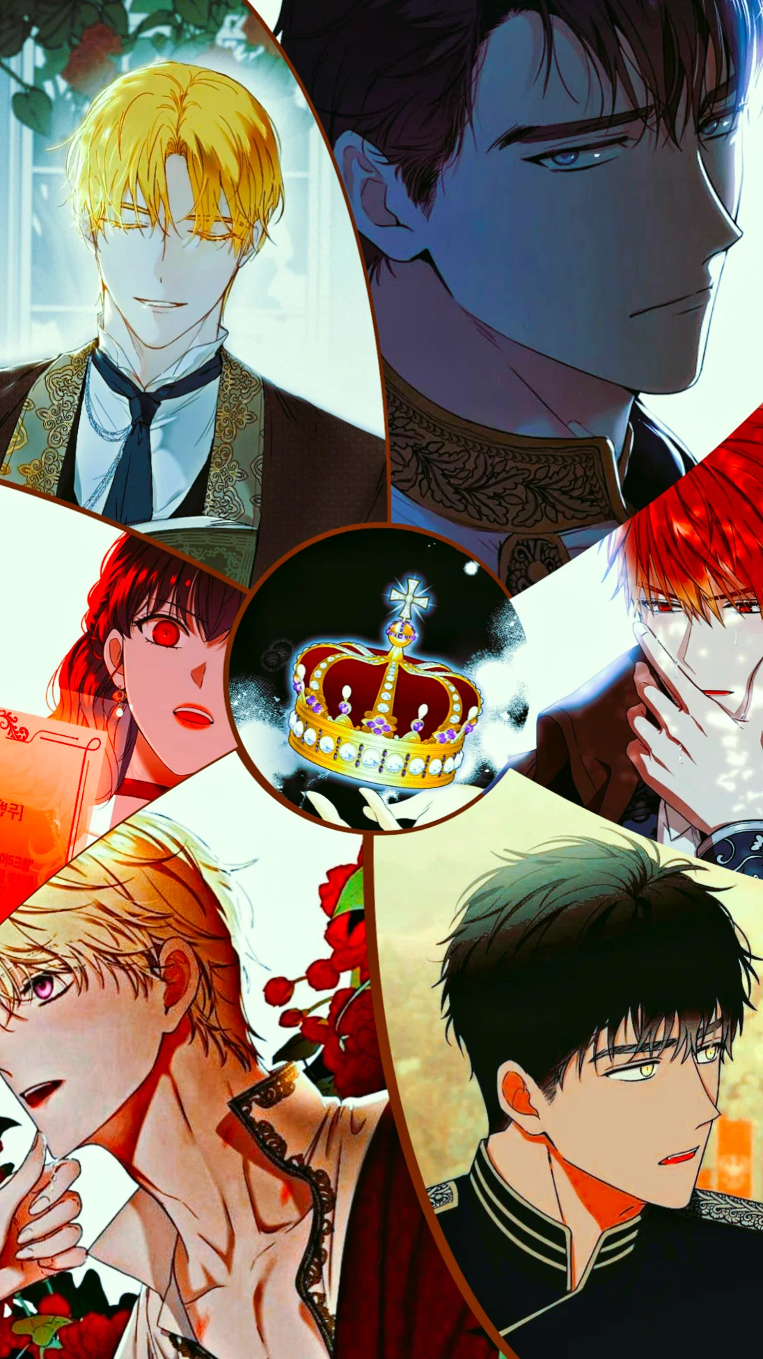 THE VILLAINOUS PRINCESS' HAREM: Nadricka | Etsen | Robért | Éclot | Siger