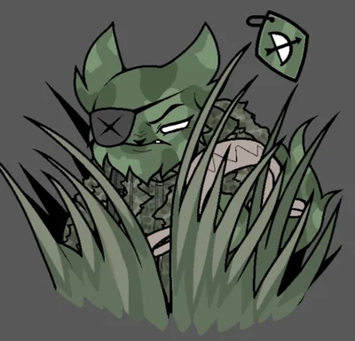 Fenrir but an old stinky deadbeat