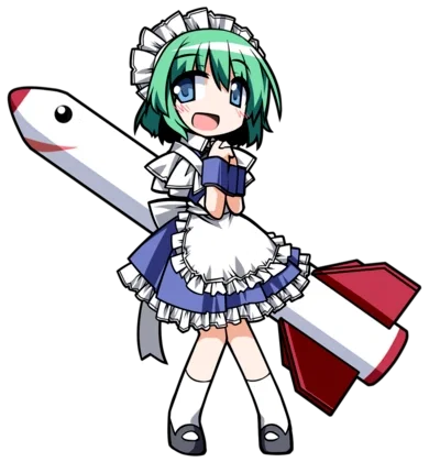 Ruukoto but she can summon Rockets 