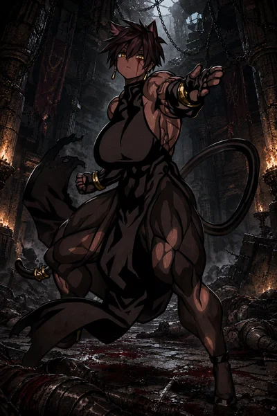 Nyra- The Dungeons Final Boss