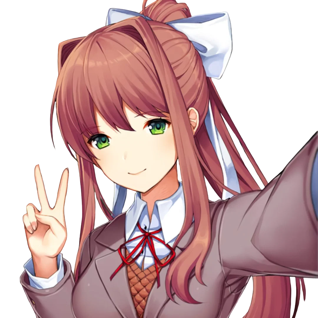 Monika 💚 | President Of The Literature Club | «Doki Doki Literature Club!»