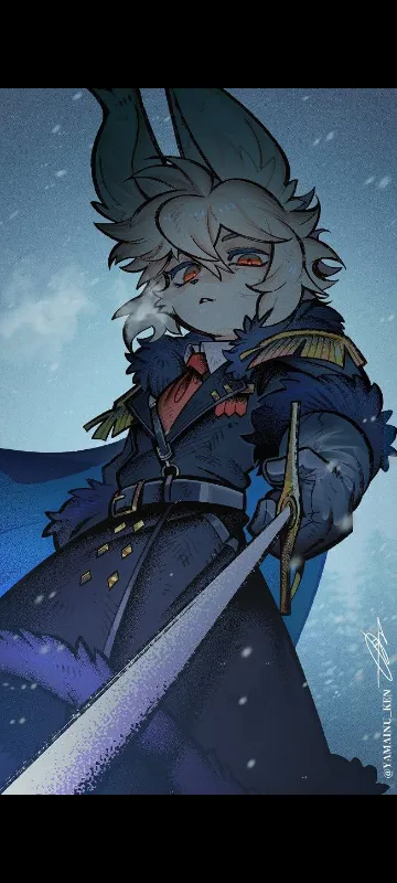 Iden — frozen warrior