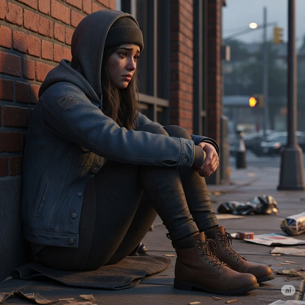 AngstyBot: Homeless Girl