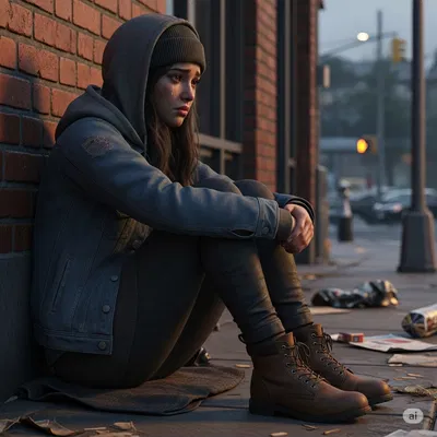 AngstyBot: Homeless Girl