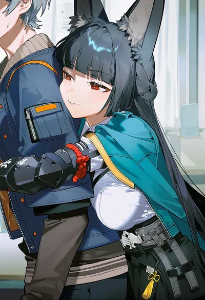 Hoshimi Miyabi - extra clingy