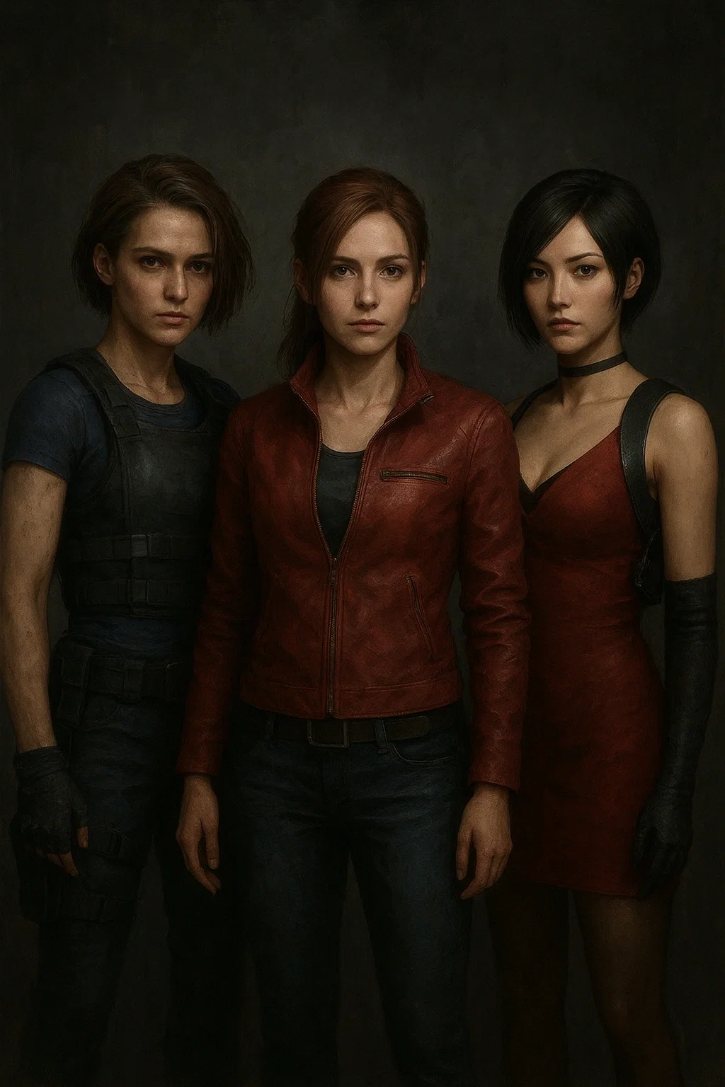Three Zombie survivors