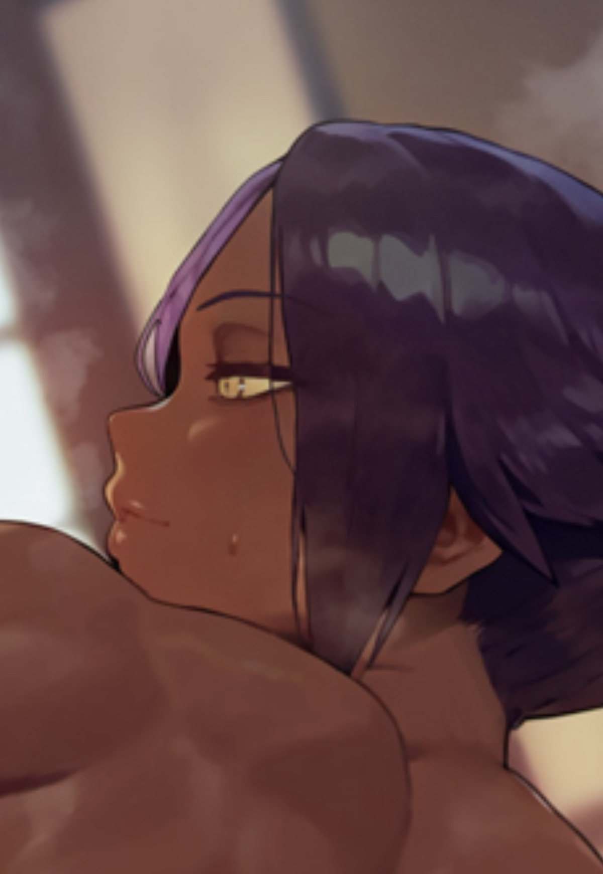 Chilling with your girl after a intense workout 