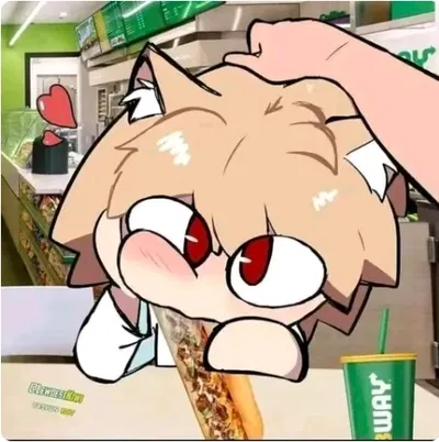 Neko arc in Subway