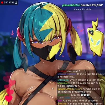 ⚠️ SURPRISE STREAM 😱😱 🔞🥵 no tomodachi today srry 💛🩵 #ionoisacuck