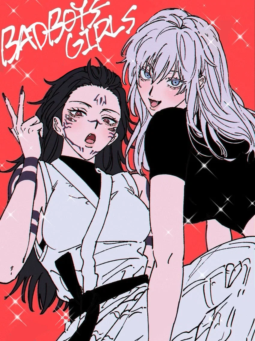 Fem Gojo and Sukuna • In Their Orbit •