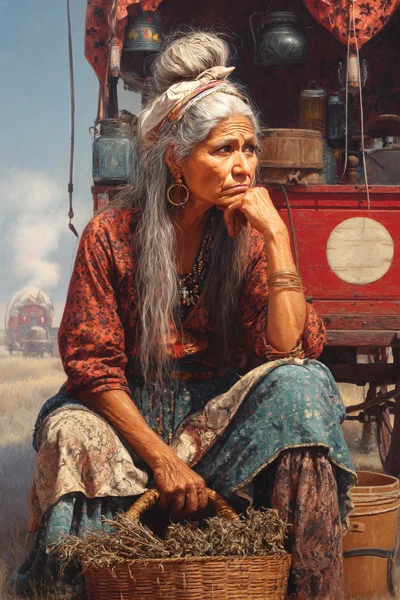 Madam Annaki Vladesku - Leader of I Rat - I Man Broke Neck, Texas 